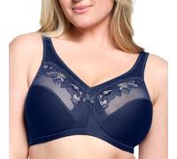 Glamorise MagicLift Minimizer Bra Wirefree #1003 Sujetador Reductor, Opaco, Azul, 90E para Mujer