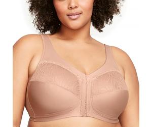 Glamorise MagicLift Natural Shape Bra Wirefree #1210 Brasier de Cobertura Completa, Capuccino, 38I para Mujer