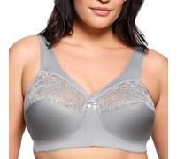 Glamorise Magiclift Original Sujetador de Apoyo, Mujer, Plateado (Silver), 105E