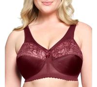 Glamorise Magiclift Original Sujetador de Apoyo, Mujer, Rojo (Bordeaux), 145C