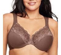 Glamorise WonderWire Low Cut Sujetador, Mujer, Marrón (Mocha), 95D