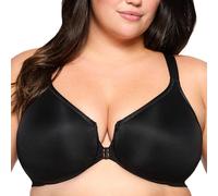 Glamorise Wonderwire Posture Back Bra Underwire #9265, Sujetador de Cobertura Completa Mujer, Black,