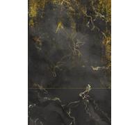 Glamorous Black Marble Grid Notebook: Luxe Graph Paper Journal for Students: 6x9 Inches Premium Grid Pages, Elegant Marble Cover Design