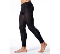 GLAMORY Calzoncillo largo 'Thermoman 100 Microfaser Strumpfhose ohne Fuss' negro L-XLxPlus EUR