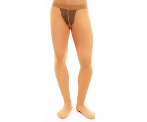 GLAMORY Classic 20 Mallas largas para Hombre, 20 den, Complexion, 4XL Grande Men's