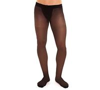 GLAMORY Classic 20 Mallas largas para Hombre, 20 den, Negro, 3XL Grande Men's