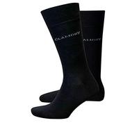 Glamory Freedom Socks Box (3 Pack) Calcetines, 100, Negro (Schwarz Schwarz), 39/42 (Talla del Fabricante: 39-42) (Pack de 3) para Hombre