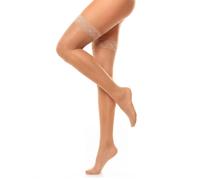 GLAMORY Medias sin tirantes 'Allure 20 Halterlose Strümpfe' beige XXL EUR