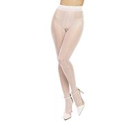 Glamory Ouvert 20 Pantimedias entrepierna Blanco L