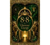 Glamour Energy A5 Notebook • Lined Pages • Unique Lion's Gate 8:8 Themed Cover: Luxury Cosmic Journal for Writing Thoughts, Daily Reflection, ... Diary, Elegant Stationery Gift, Paperback