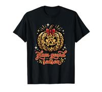 Glamour Gourd Season Halloween Seasonal Fall Cute Camiseta gráfica económica