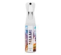 GLAMOUR PARFUM - Ambientador de Hogar Miami - 300 ml - Pulverizador con Aroma Cuero Floral - Ambientador Textil en Spray - para Pulverizar en la Cama o en Cortinas - Reutilizable