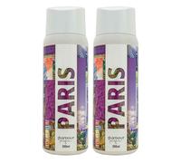 GLAMOUR PARFUM - Pack de 2 Recambios de Ambientador de Hogar París - 300 ml - Aroma Floral y Afrutado - Fragancia de Larga Duración - Ambientador Textil - para Pulverizar en la Cama o en Cortinas