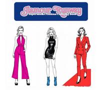 Glamour Runway: Supermodel Fashion Coloring Book
