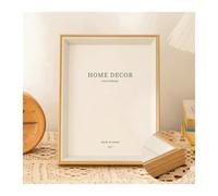 GlamourYard Bonitos marcos para fotos madera tablero del montaje de los marcos 8x10 for el retrato pequeño Decoración vintage(Wood,3x5)