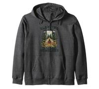 Glamping Porque en Realidad no Soy una Persona sin hogar Sudadera con Capucha