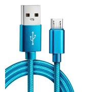 GlamSavvyFZ Cable de carga compatible con Streamlight 66320 66133 66134 88052 88054, compatible con Klarus XT21X XT11X, ThruNite TC20 Catapult V6 TC15, NEBO SLYDE King Cable trenzado de nailon de 3.3