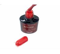 Glam'Up Paris - Esmalte de uñas semipermanente, sin hema, gel UV/LED, altamente pigmentado, duradero, fácil de usar, color rojo