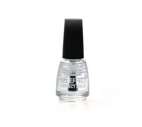 Glam'Up Paris - Esmalte de uñas XL Pro - Esmalte de Uñas Profesional de Alta Gama - Secado Rápido - Larga Duración - Pincel Ultra Grande - 18 ml - Efecto Gel - N° 400 - Transparente