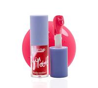 Glam'Up Paris - Lip Oil - Alto brillo Hydrating Plumping Lip Oil - Aceite para los labios - Hidratante y repelente - Acabado no pegajoso - Ultra Glossy Lips - Aplicador extra grande - Cherry