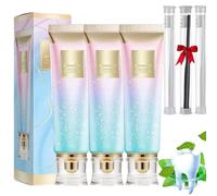 Glamvora Toothpaste,Niacinamide Whitening Toothpaste,Intense Triple Whitening Niacinamide Whitening Toothpaste,Stain Removal Toothpaste Natural,Fresh Breath (C-3, 3Pcs)