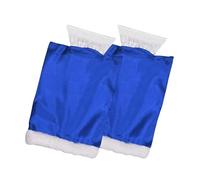 Glamza 2 raspadores de hielo para parabrisas de coche con guante de mano cálido, mango integrado, hecho de material ABS anticongelante y capa exterior impermeable, elimina sin esfuerzo el hielo y la