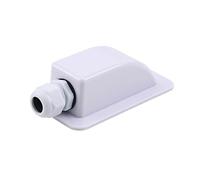 Glándula de entrada de un solo cable impermeable, ABS, IP68, agua, para proteger el agua, de 3 a 7 mm, para RV, autocaravanas, caravanas, barcos, paneles solares, CCTV