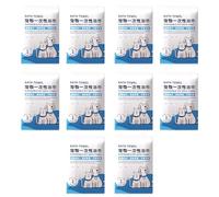 Glanhbnol Paquete de 10 toallas para mascotas, toallas de baño no tejidas para perros pequeños, secado rápido, absorción de agua, toalla para el pelo, accesorios para perros