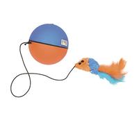 Glanhbnol Pelota móvil automática para gatos, juguete interactivo, rascador de gatos, pelota de juguete