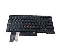 Glanhbnol Teclado original para portátil inglés americano con para LenovoThinkPad T490S T495S T14S P1 X1 Extreme Gen1 Gen2 Negro US Layout Teclado
