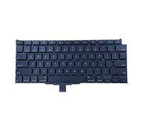 Glanhbnol Teclado versión estadounidense A2179 para teclado portátil de 13 pulgadas año 2020 con tecla de entrada para Unibody 27 5 X 10 5 cm Cubierta del teclado 13 pulgadas
