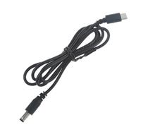 Glanhbnol USB C/Tipo C PD a 12 V 5 5 X 2 1 Mm Cable de Alimentación para WiFi Router Módem Altavoz CCTV Cámara Portátil Luz LED Ventilador 12V Cable de Alimentación Enchufe a Macho