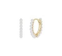 Glanzstücke München Pendientes amarillo / blanco One Size EUR