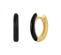 Glanzstücke München Pendientes dorado / negro One Size dorado / negro
