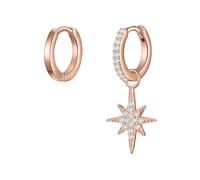 Glanzstücke München Pendientes oro rosa / plata One Size EUR