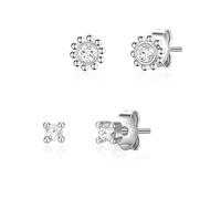 Glanzstücke München Pendientes plata One Size plata