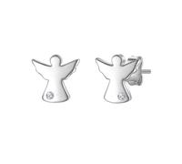 Glanzstücke München Pendientes plata / transparente One Size EUR