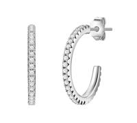 Glanzstücke München Pendientes plata / transparente One Size plata / transparente