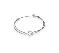 Glanzstücke München Pulsera gris oscuro / plata One Size EUR