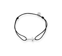 Glanzstücke München Pulsera negro / plata One Size negro / plata