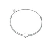 Glanzstücke München Plata de ley 925 Pulsera de textil