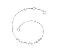 Glanzstücke München Pulsera plata / transparente One Size EUR
