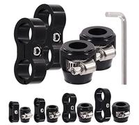 Glarks Accesorios de acabado de mangueras 4an de 5 piezas glarks y accesorios de separadores de mangueras, kit de adaptadores de mangueras de pinzas de acabado de mangueras