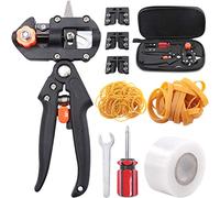 Glarks Kit de herramientas de corte profesional para injerto, árboles frutales y plantas, con cinta de goma para injerto