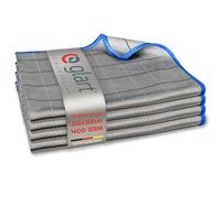 Glart 44C4B 4X Paños de carbono, paños para limpiar ventanas, paño para coche, paños de microfibra para vidrio, paño para ventanas de coche sin rayas ni manchas, paños de pulido para ventanas sin pelu