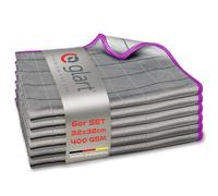 Glart 44C6P 6X de Carbono para Limpiar Ventanas, para vidrios de Coche, paños de Microfibra para Cristales, paño para Ventanas de Coche sin Rayas ni Manchas
