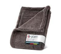 Glart 44TW8 Toalla de Secado XXL para Coche - 80×55 cm de Microfibra Twist Alta Absorción - Paño Sin Pelusa para Pintura, Cristal, Llantas - Limpieza Sin Rayas para Auto, Moto, Barco, Hogar