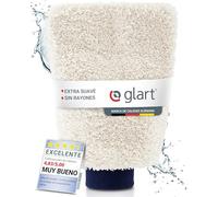 Glart 44WH guante de lavado de coche de microfibra extra suave, extremadamente absorbente, elimina la suciedad sin esfuerzo, lavado de mano sin arañazos