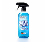 Glart 45EE1 Spray Descongelador Freeze Buster 500 ml - Spray para descongelar ventanas de coche, vidrio, plástico y policarbonato - visión clara en invierno - rociar, esperar, retirar.