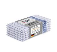 Glart Pack de paños, Algodón, Azul/Blanco, Talla única, 5